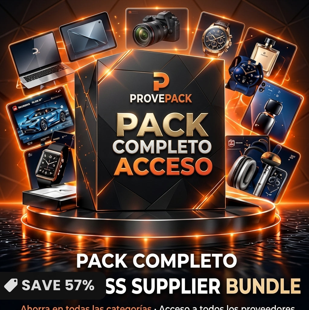 Pack x27 proveedores